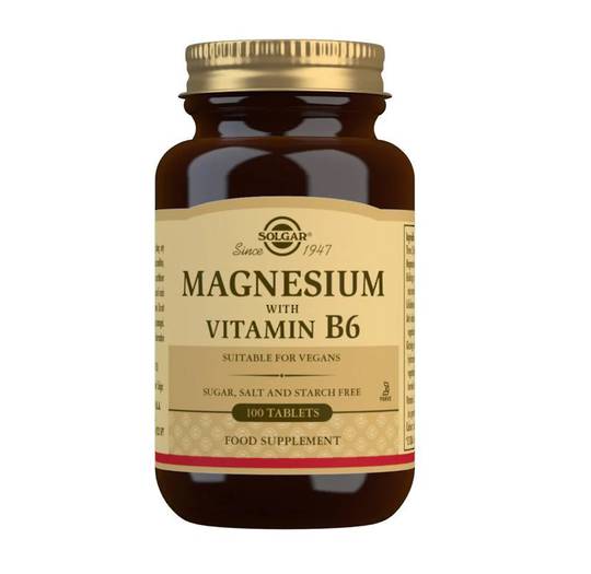 Solgar Magnesium with Vitamin B6 100